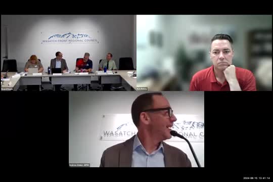 WFRC shows interactive SLC 2034 map, highlights existing regional infrastructure and planned investments