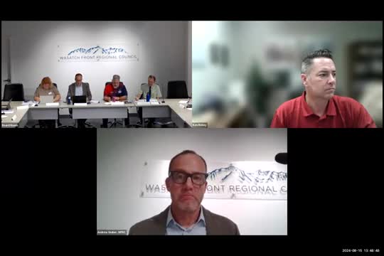 Wasatch Front committee approves TIP amendments, recommends adoption of 2025–2030 program and certifies planning process