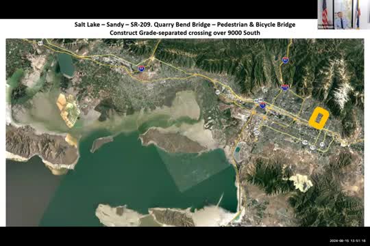 Sandy City plans $9.9M pedestrian overpass and roundabout improvements near Capitol Hill