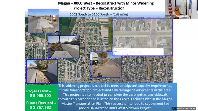 TAC approves $1.5M for traffic safety projects in Salt Lake County and Draper City