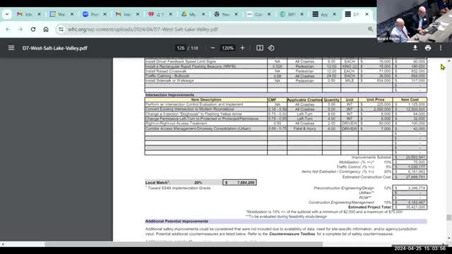 Traffic experts propose lane narrowing to enhance safety on Jupiter Drive