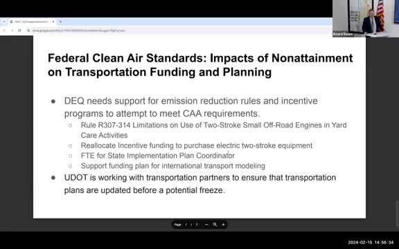 Utah officials seek congressional support to reduce 2-stroke motor emissions