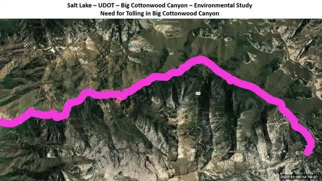 UDOT requests $2 million environmental assessment for tolling in Big Cottonwood Canyon; committee members raise questions about cost and need