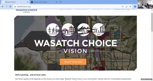 WFRC rolls out refreshed Wasatch Choice Vision, interactive map and outreach materials