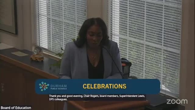 Durham Public Schools honors April scholars and celebrates Battle of the Books winners