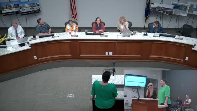 Elise Tate outlines Parkside's plan to support multilingual learners with trust land funds