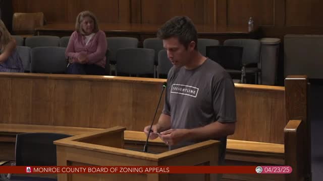 Local resident proposes barn placement to preserve lake view and reduce flood risks