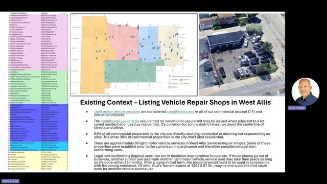 City Council supports Dynamic Auto Glass and Tint's property use change on Greenfield Avenue