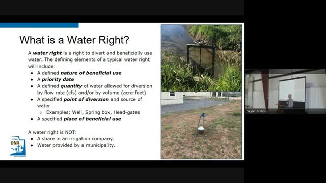 Irrigation companies hold key water rights for regional supply and gestione