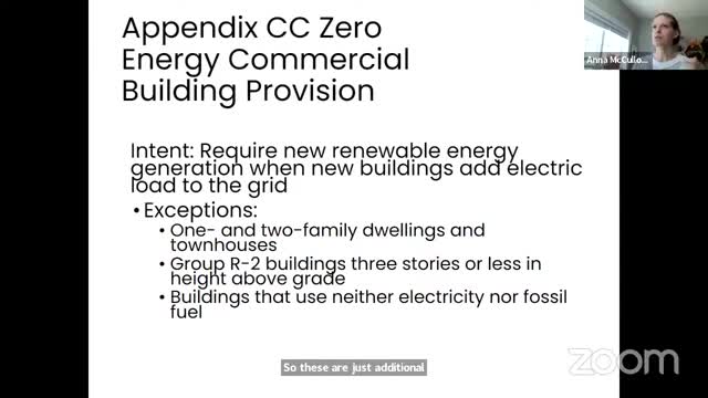 Renewable energy appendix mandates new standards for commercial buildings
