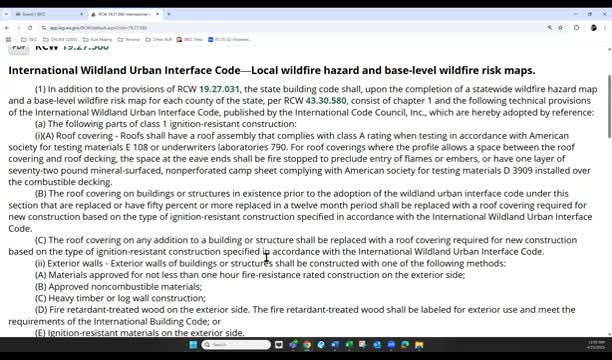 Washington Council debates wildfire risk code amid mapping delays and staff constraints