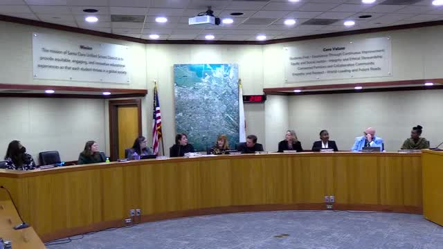Santa Clara Unified School Board welcomes new superintendent Doctor Wright