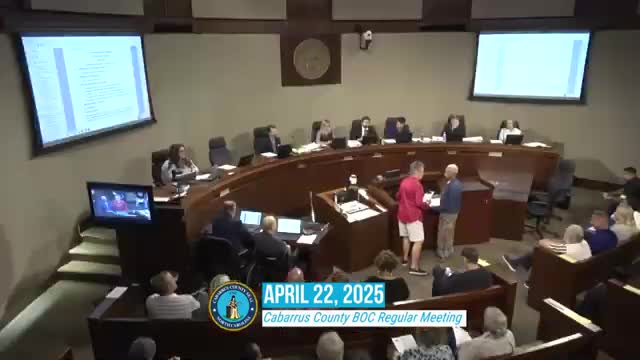 Votes at a glance: Cabarrus County commissioners adopt proclamations and approve local ordinances and requests