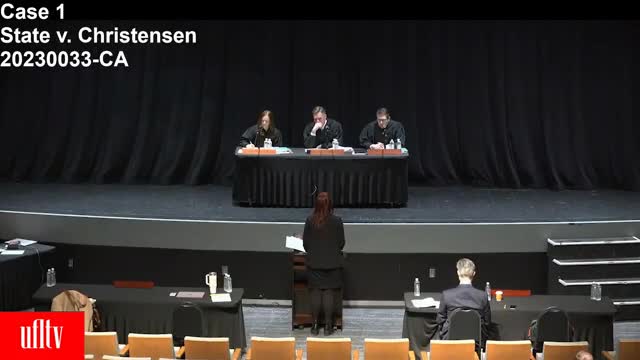 Defense argues for separate trial in Christensen's child abuse and weapon charges case