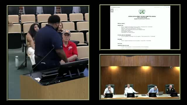 Ridge PD revision adds ADA parking; developer explains private fire pump setup and landscaping changes