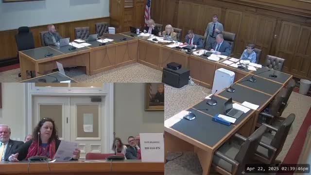 Hudson Police Chief Tad Dionne highlights animal control expertise to New Hampshire Senate