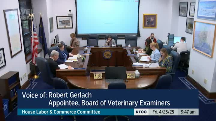 Doctor Gerlach appointed to Alaska Veterinary Board after 14 years of public service