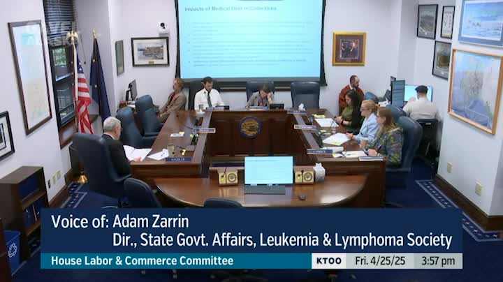 Alaska Committee Reviews House Bill 178 to Protect Residents from Medical Debt Impact