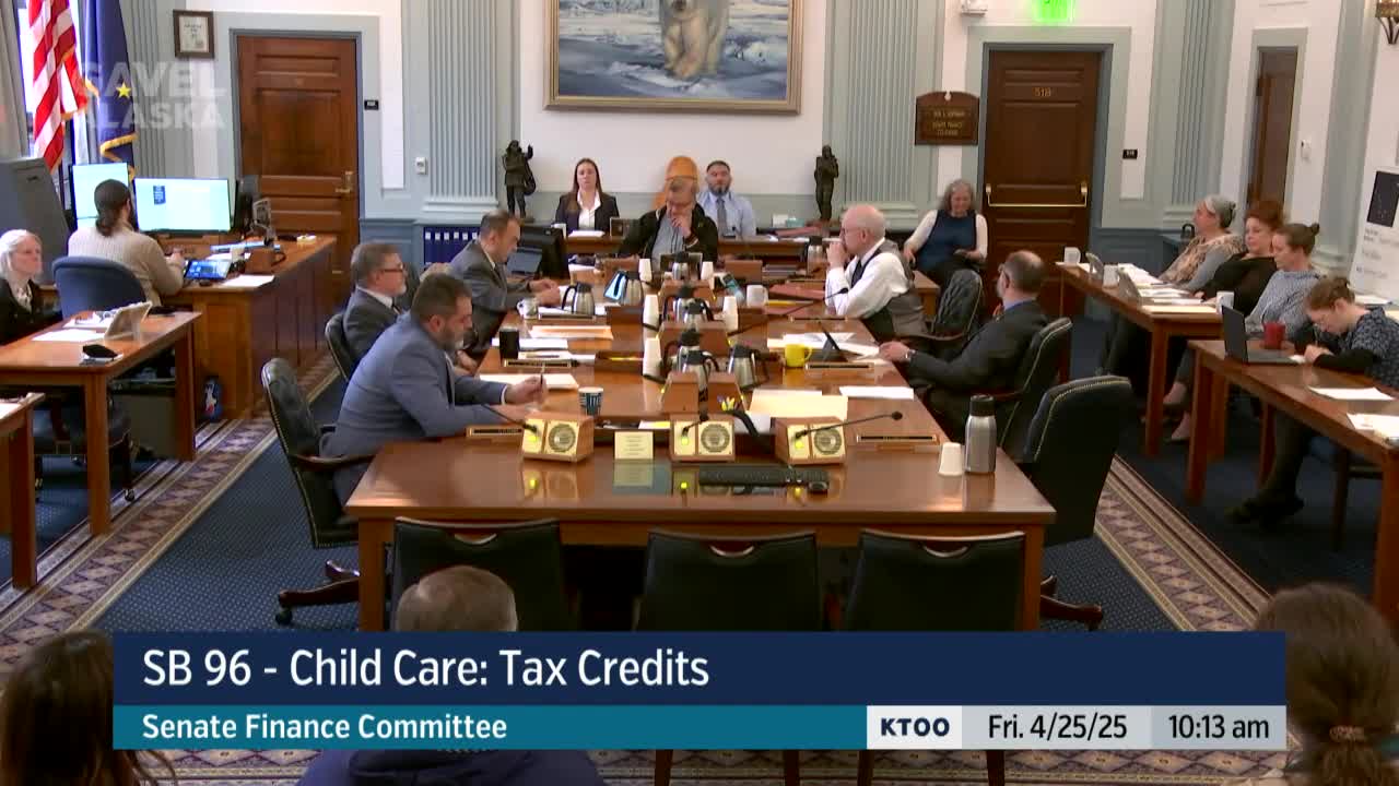 Stephanie Bergler advocates for SB 96 to enhance Alaskan child care access