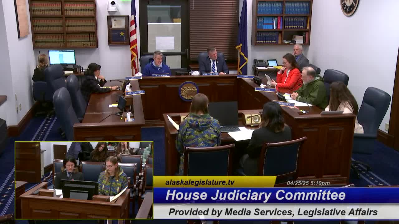 Alaska House Committee debates child support reform for families in financial distress
