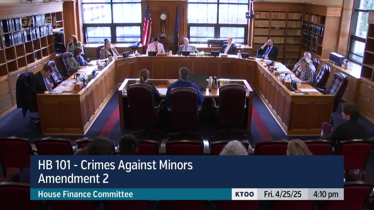 Alaska House debates bill to change age of consent for supervisor relationships