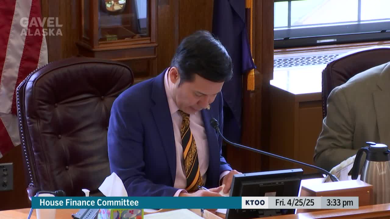 House finance committee advances bill to raise Alaska age of consent to 18, adopts close‑in‑age limits