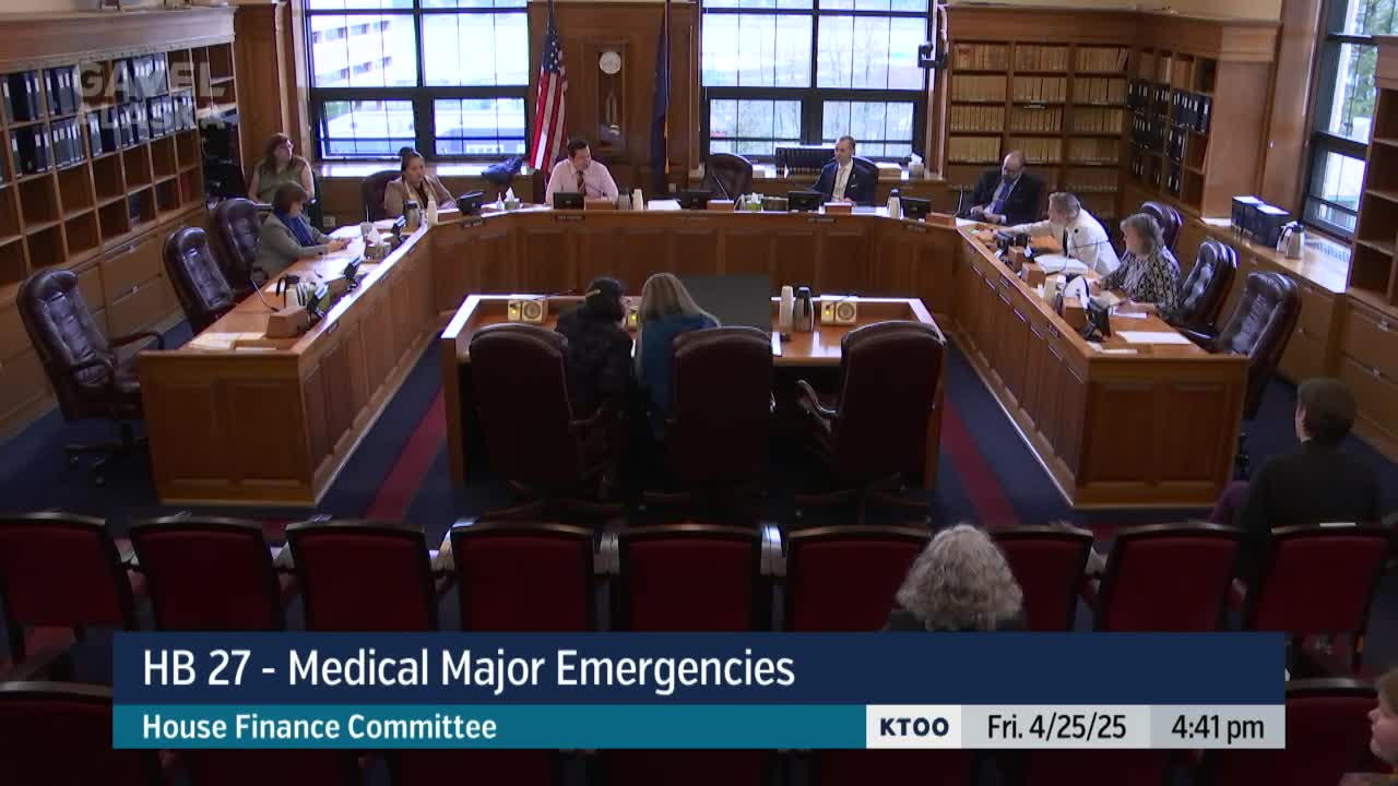 House Bill 27 aims to enhance emergency care for strokes and heart attacks in Alaska