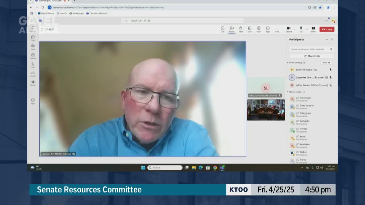 Public testimony opens for Carpenter's appointment to fisheries board