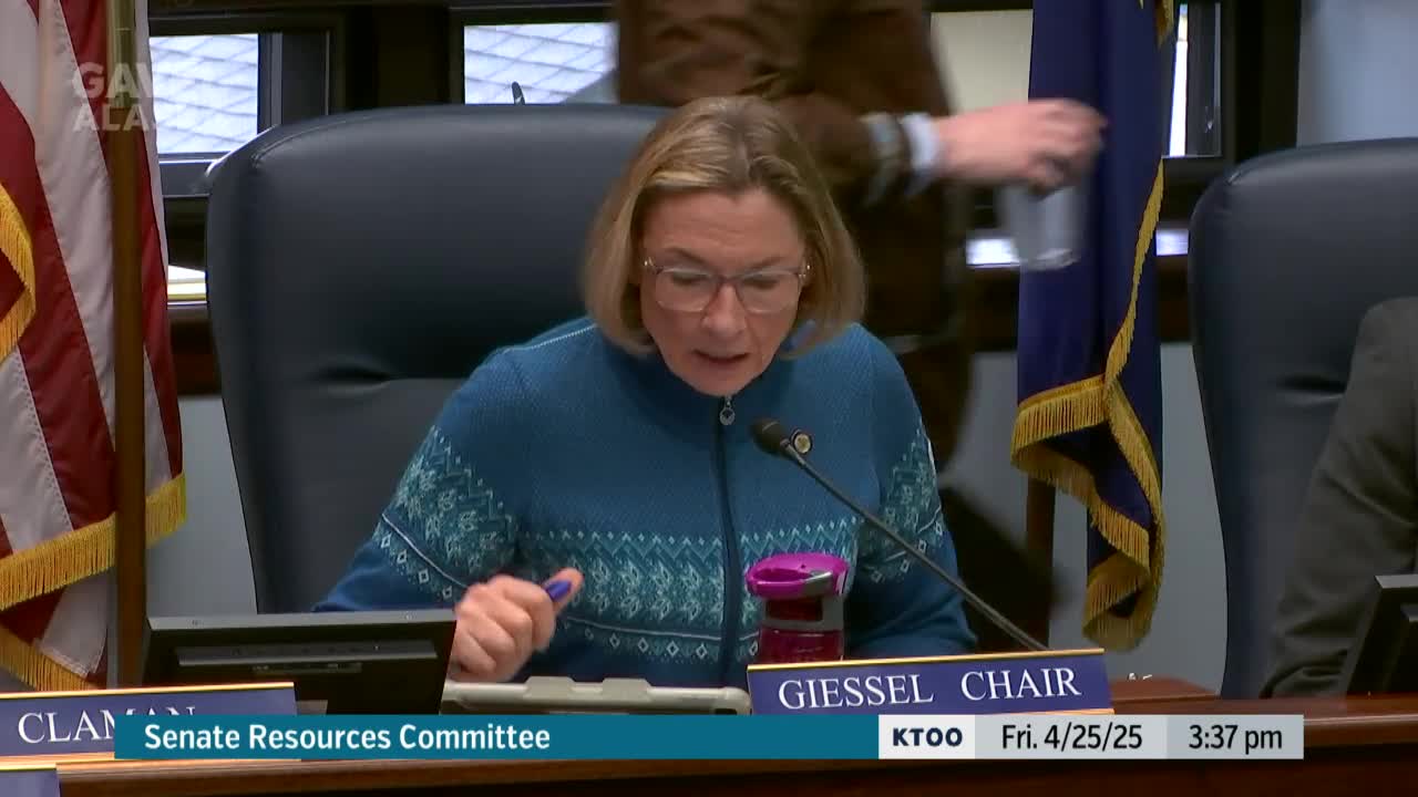 Senate committee hears bill to restore Regulatory Commission of Alaska authority over LNG imports