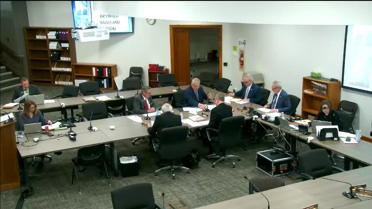 Conference committee reviews Senate changes to House Bill 1015, adjusts OMB budget items