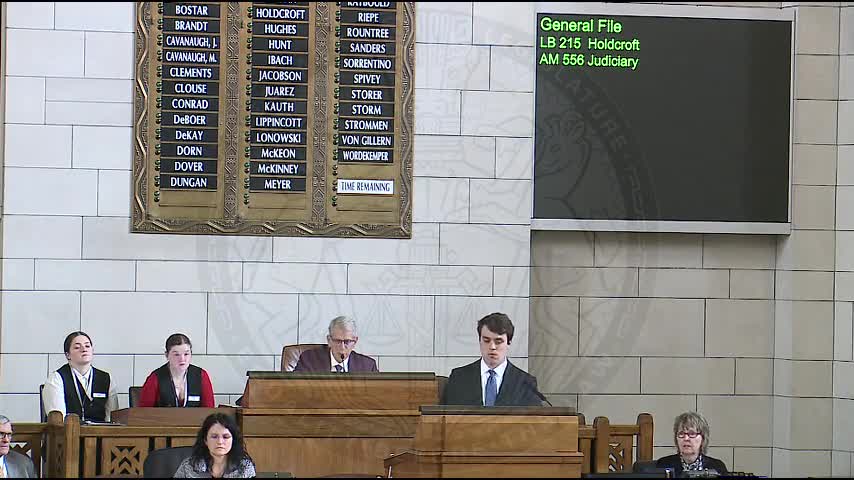 Senate votes down AM 556 amendment after roll call in heated session