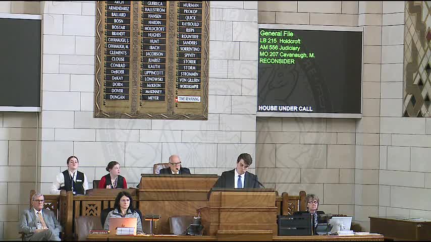 Senators debate extending Nebraska term limits from 8 to 12 years