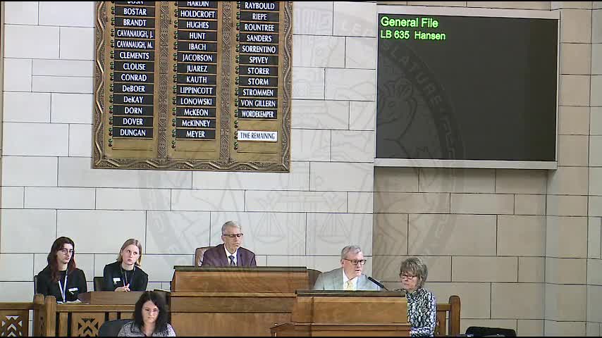 Senator Hanson advances LB 635 to regulate MMA on ice and combat sports in Nebraska