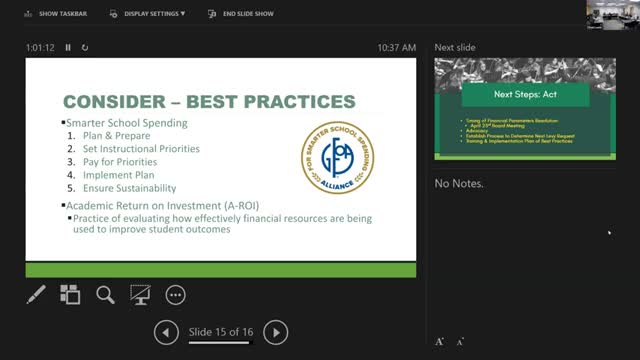 Sycamore School Board plans community outreach and advocacy for education funding