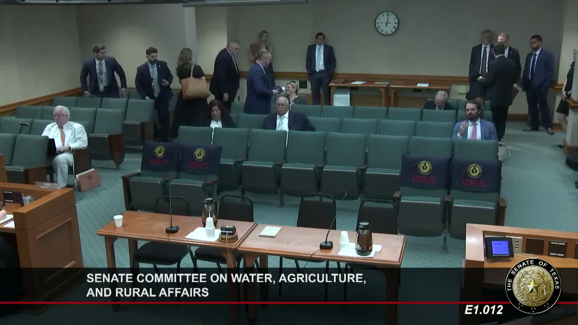 Committee hears utility proposal to allow projected test years in water and sewer rate cases