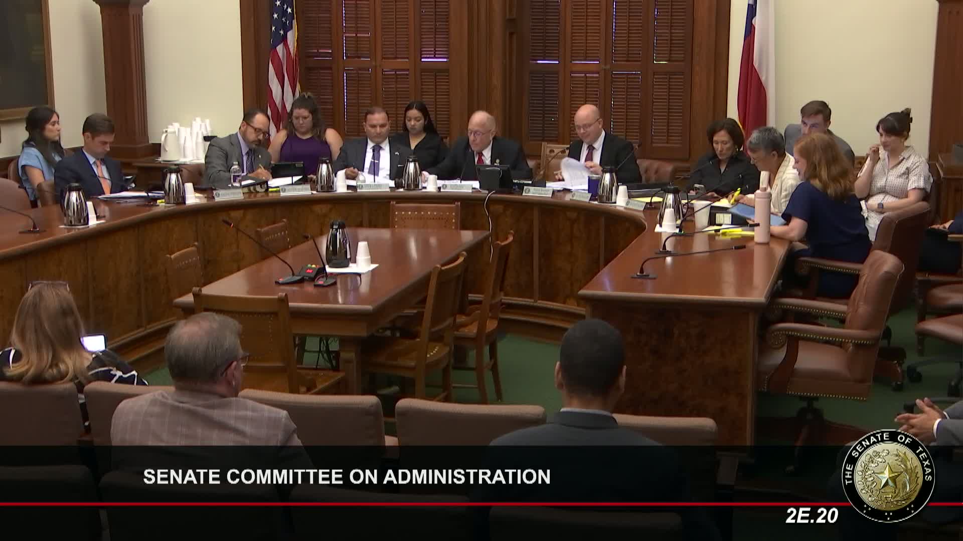 Committee advances general code update bill to full Senate after Texas Legislative Council testimony