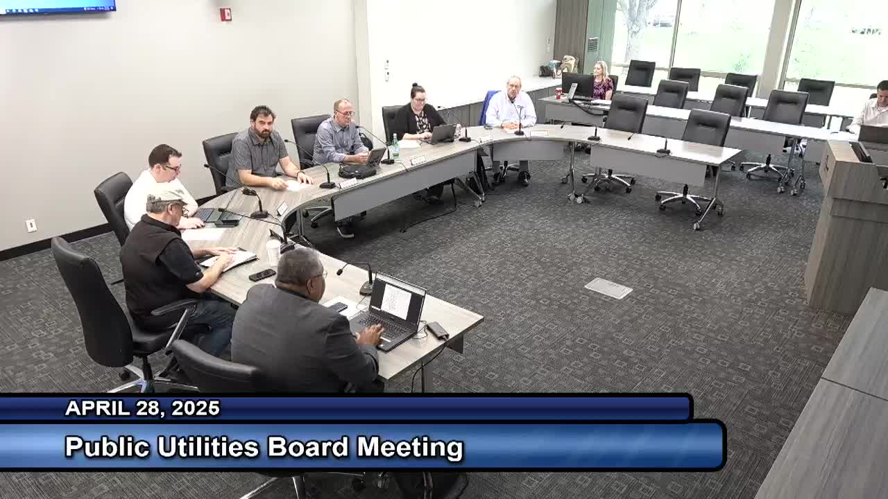 Denton Public Utility Board approves consent items; staff reports 8% contamination in solid-waste stream