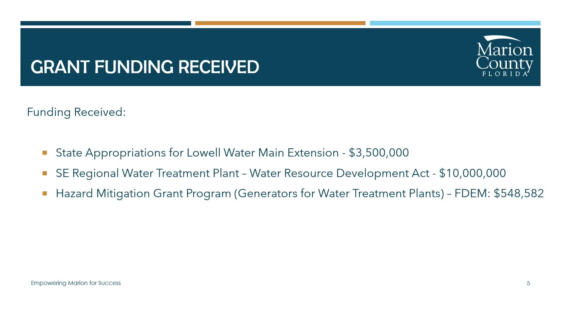 Florida assesses water withdrawal limits and explores Lower Bridal wells solution