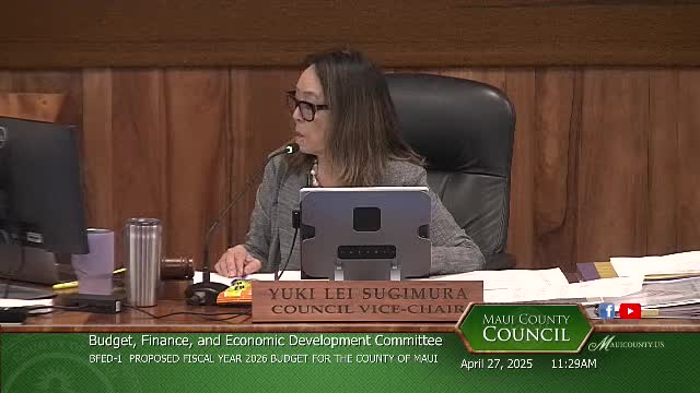 Local committee reviews budget adjustments including $500K for affordable housing buyback