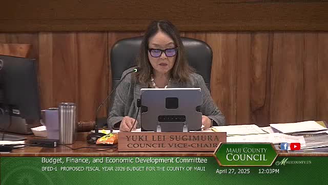 Budget committee discusses $31M proposal amid time constraints and family commitments