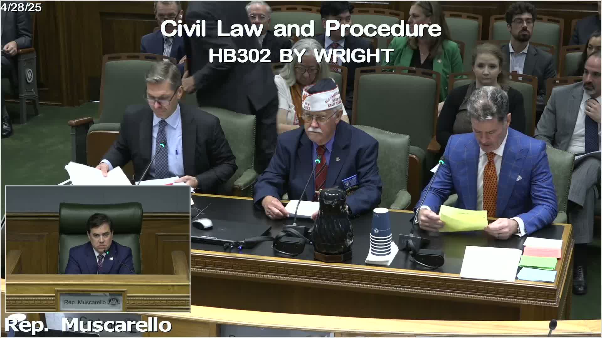 VFW leaders oppose Louisiana House Bill 302 impacting asbestos claims for veterans