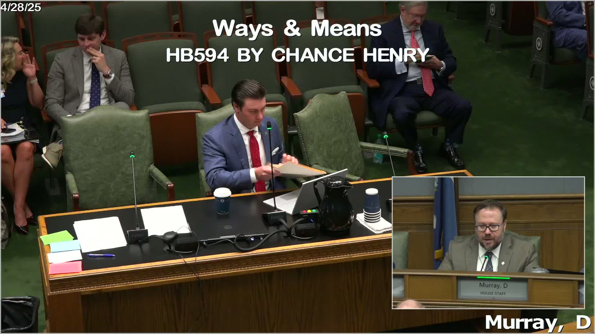 Committee advances insurance-premium tax overhaul; bill would set a flat rate and narrow certain credits