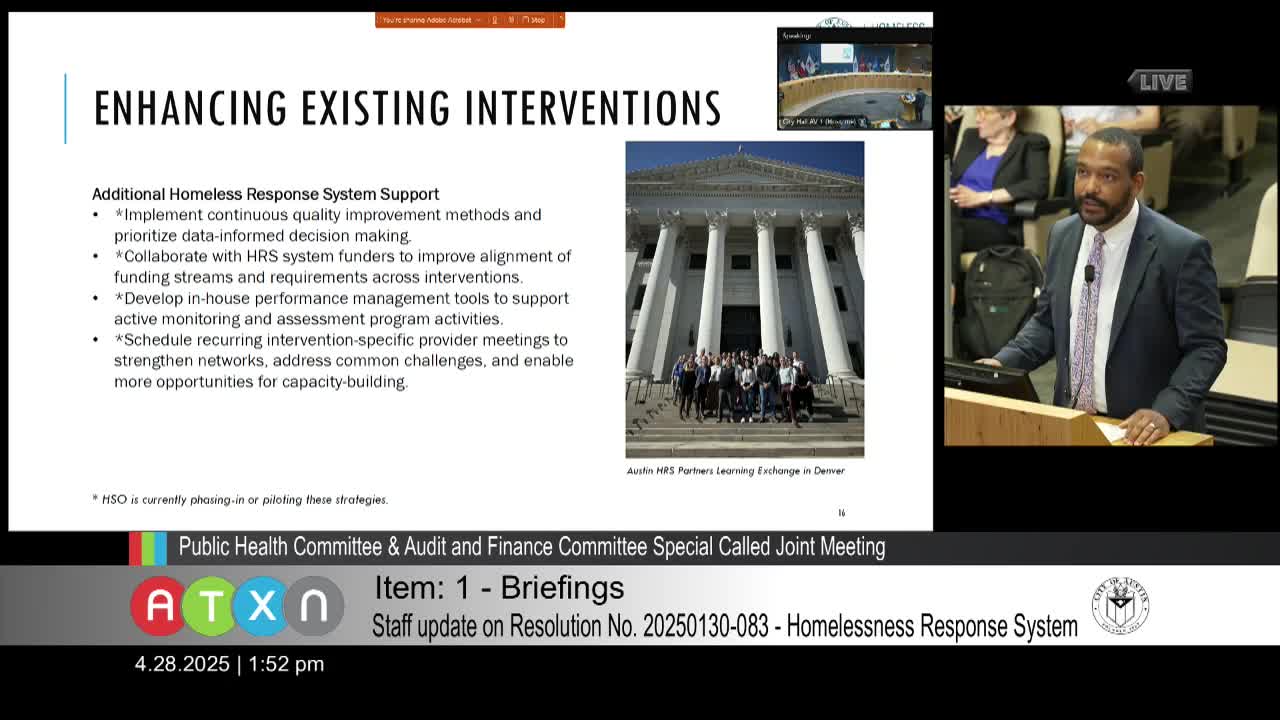 Austin outlines $3.8M investment strategy for homeless prevention and support systems