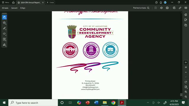 Community Development Agency celebrates 25 years and discusses new downtown park proposal