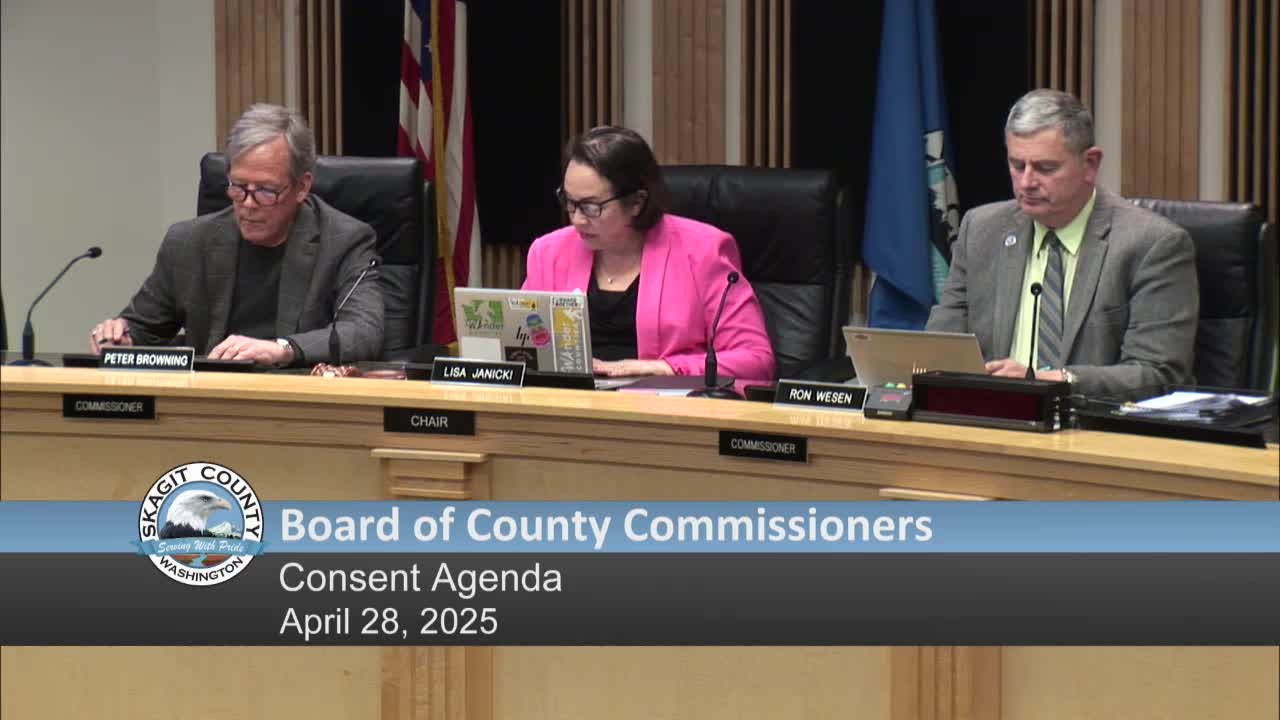 Commissioners approve consent agenda, appoint Mark Wiesen to Drainage & Irrigation District seat