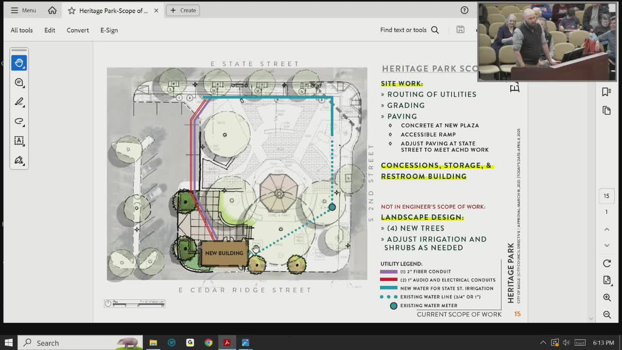 City Council approves renewed Heritage Park project scope with revised construction plans