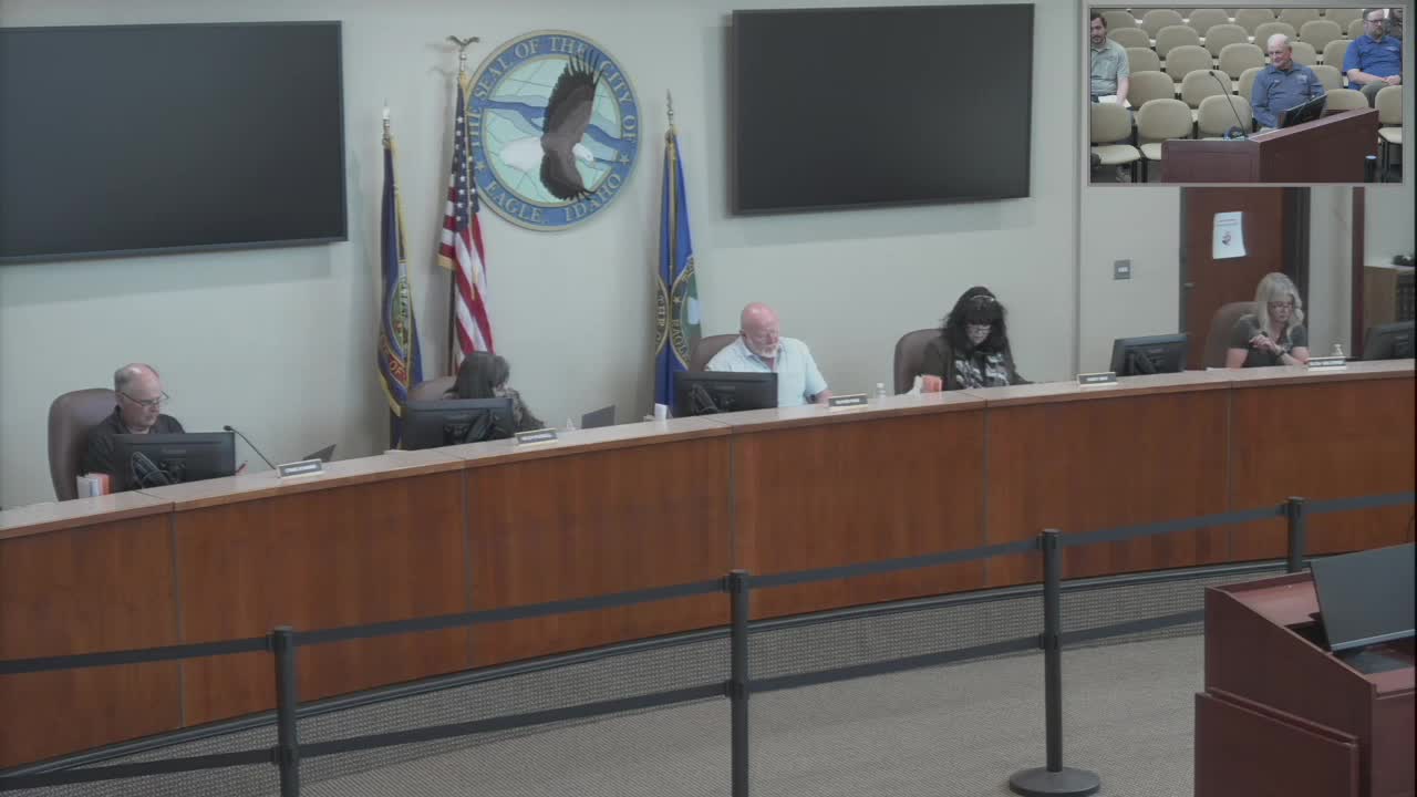 Votes at a glance: April 28, 2025 special Eagle City Council meeting