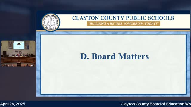 Clayton County Schools propose new K-12 social studies and ELA textbooks