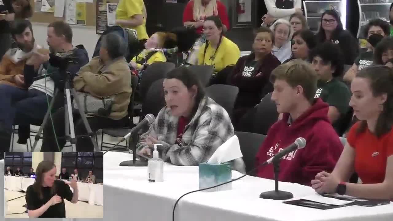 Southern Oregon University students advocate for public university funding and support programs