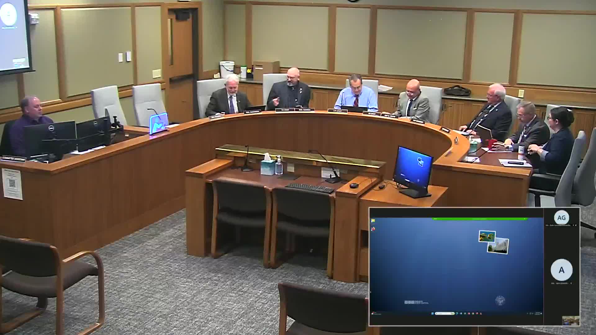 Governor’s budget hearing for SB 5523 seeks staff for extradition program, two vans and marketplace sponsorship limitation